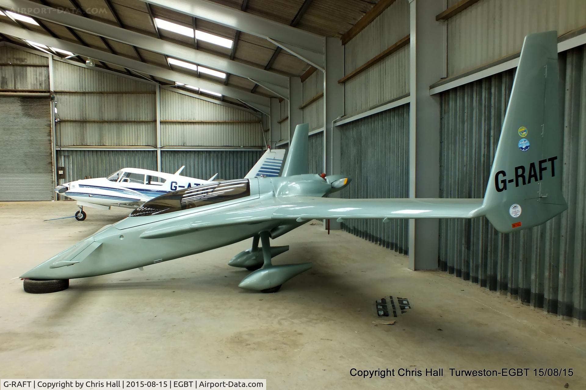 G-RAFT, 1983 Rutan Long-EZ C/N PFA 074A-10734, at Turweston