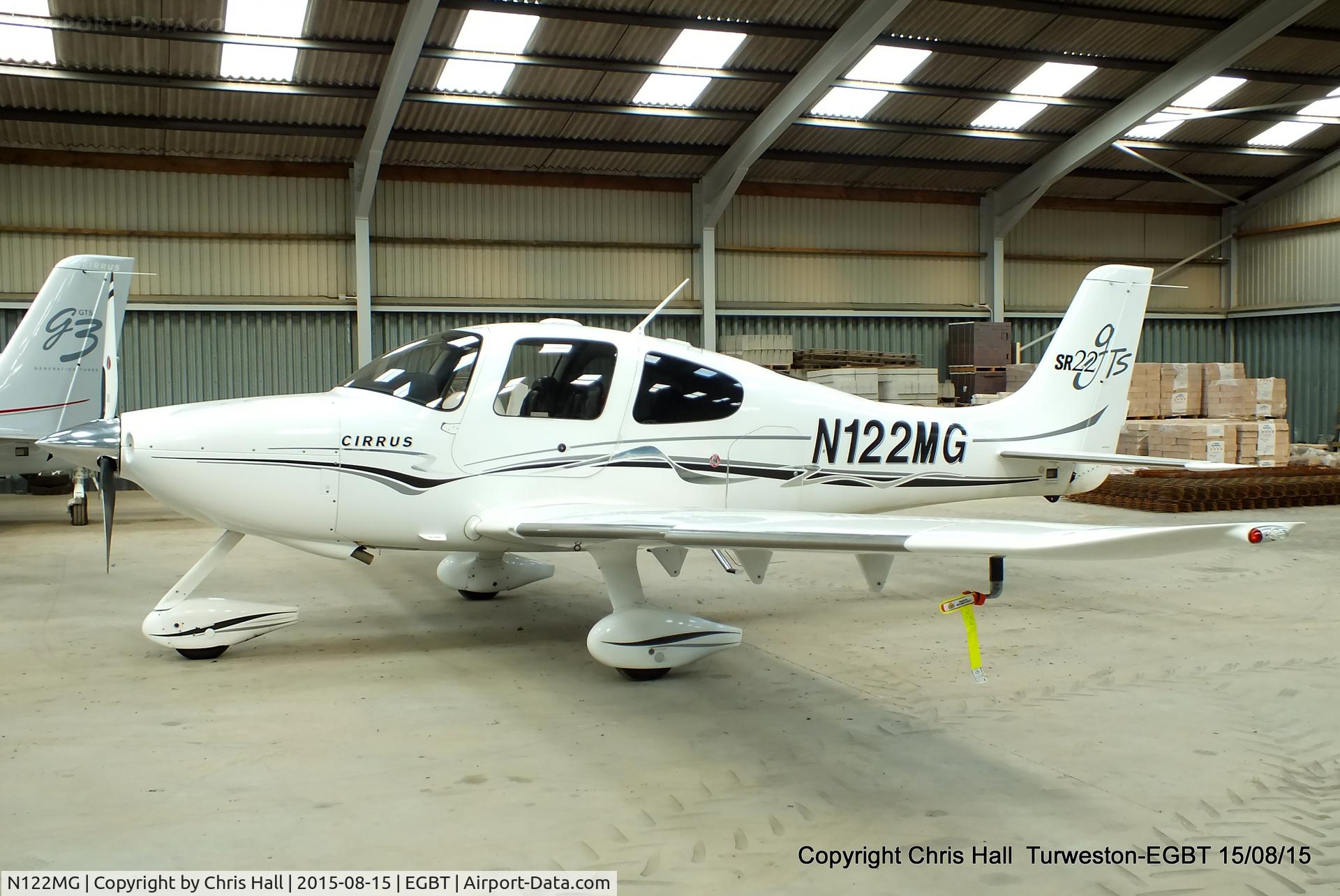 N122MG, 2005 Cirrus SR22 GTS C/N 1250, at Turweston