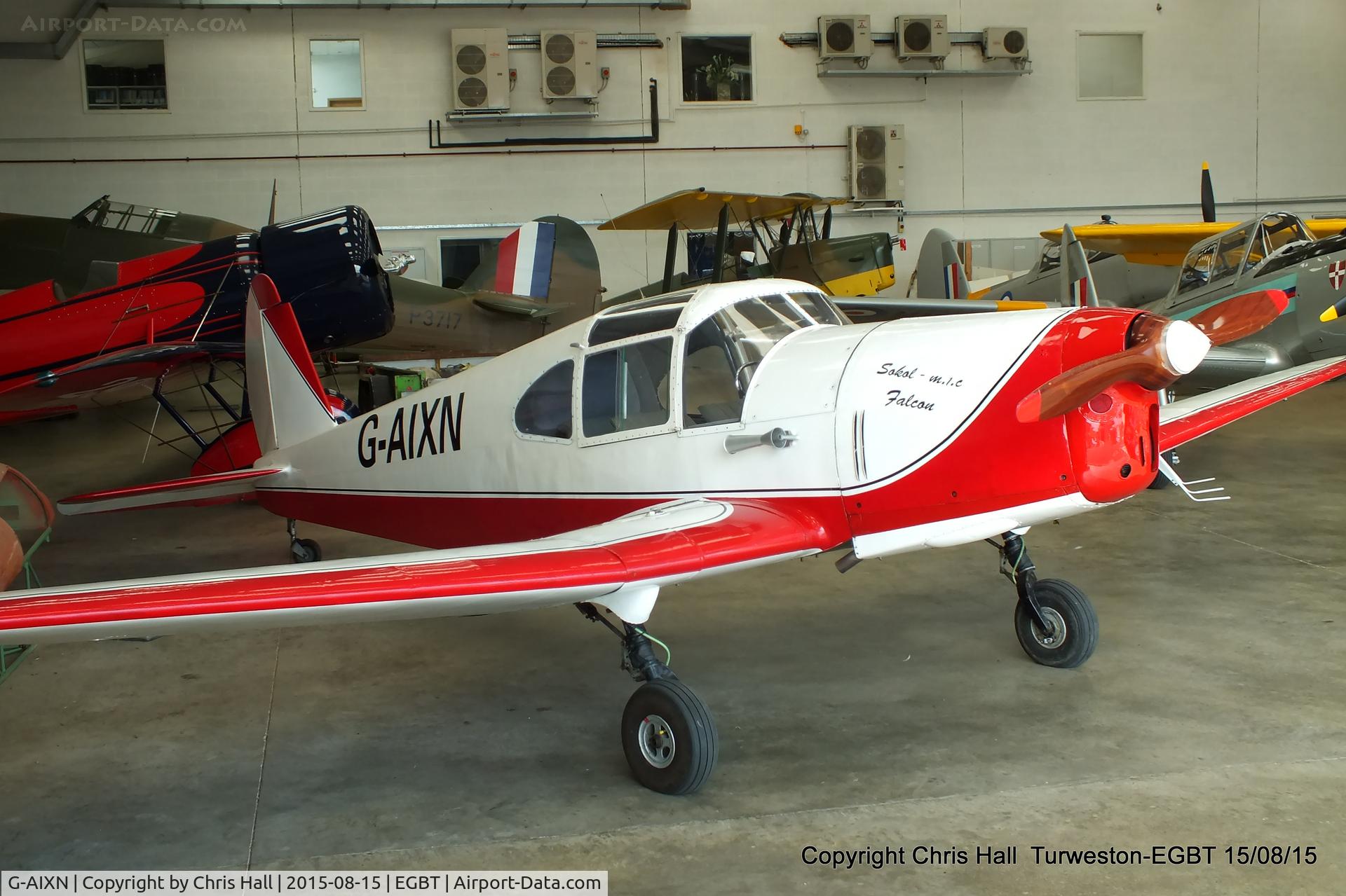 G-AIXN, 1947 Benes-Mraz M-1C Sokol C/N 112, at Turweston