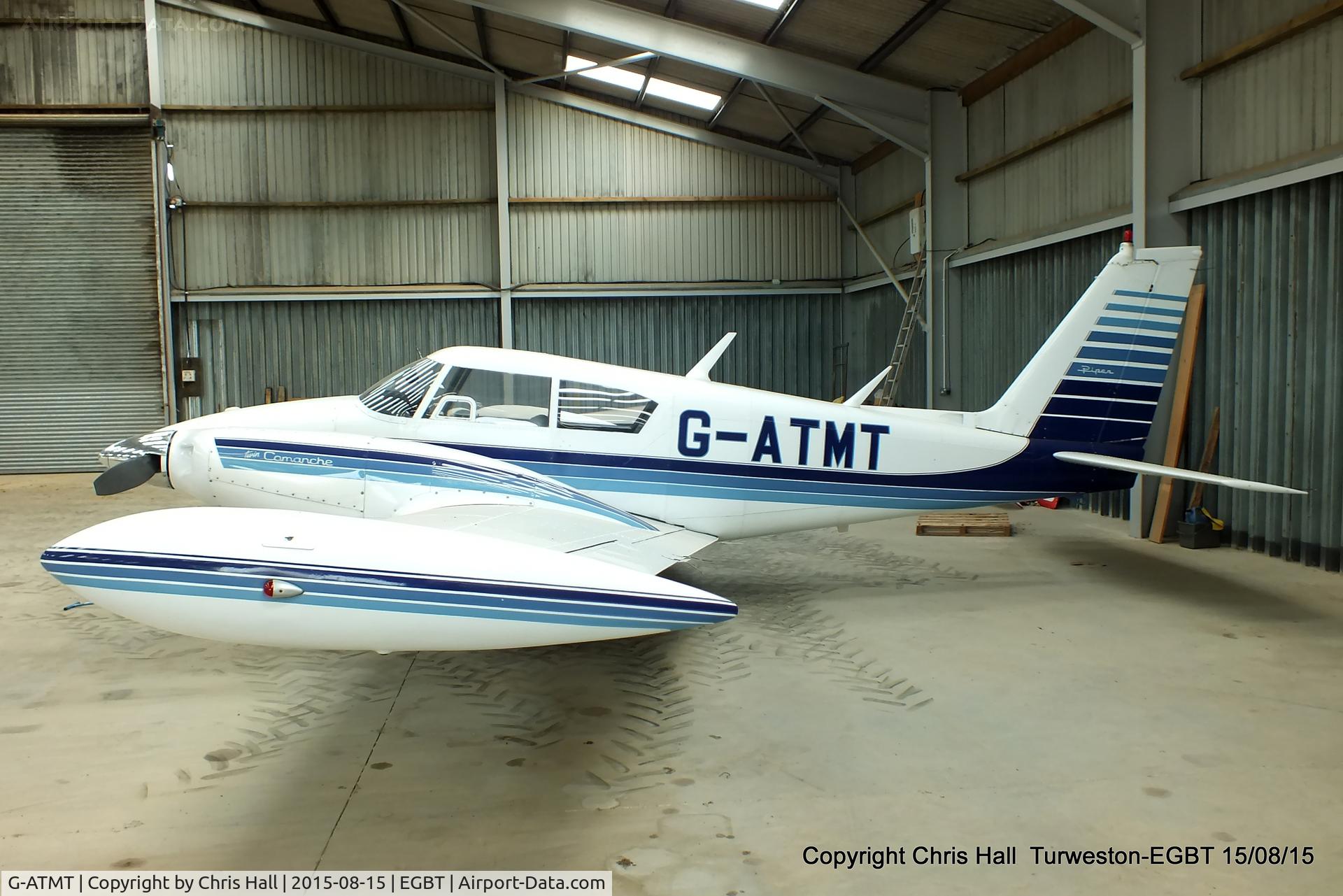 G-ATMT, 1964 Piper PA-30-160 Twin Comanche Twin Comanche C/N 30-439, at Turweston