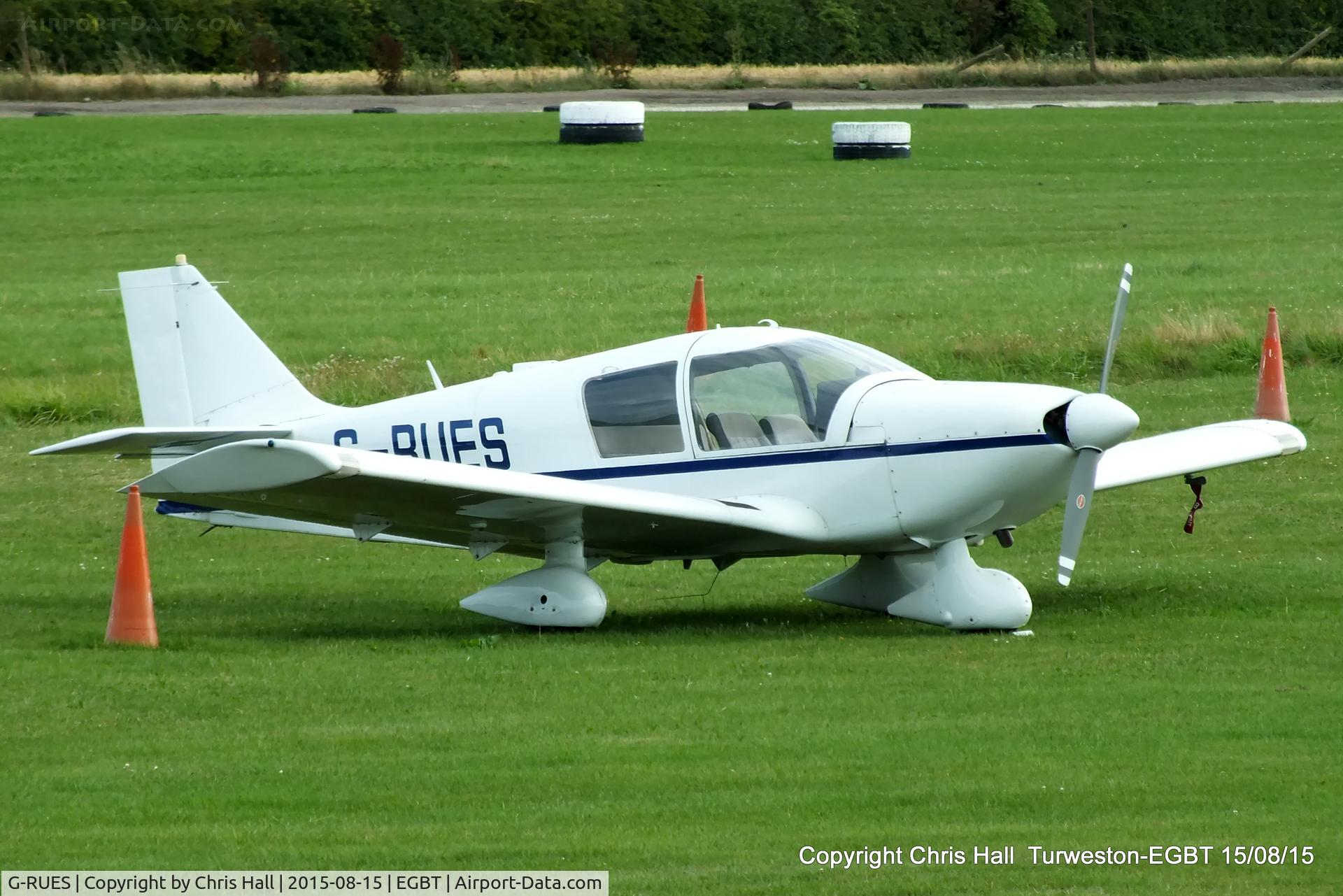G-RUES, 1973 Robin HR-100-210 Safari C/N 185, at Turweston