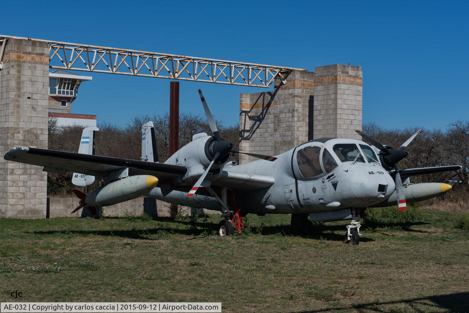 AE-032, 1967 Grumman OV-1D Mohawk C/N 46D, Santa Romana Museum