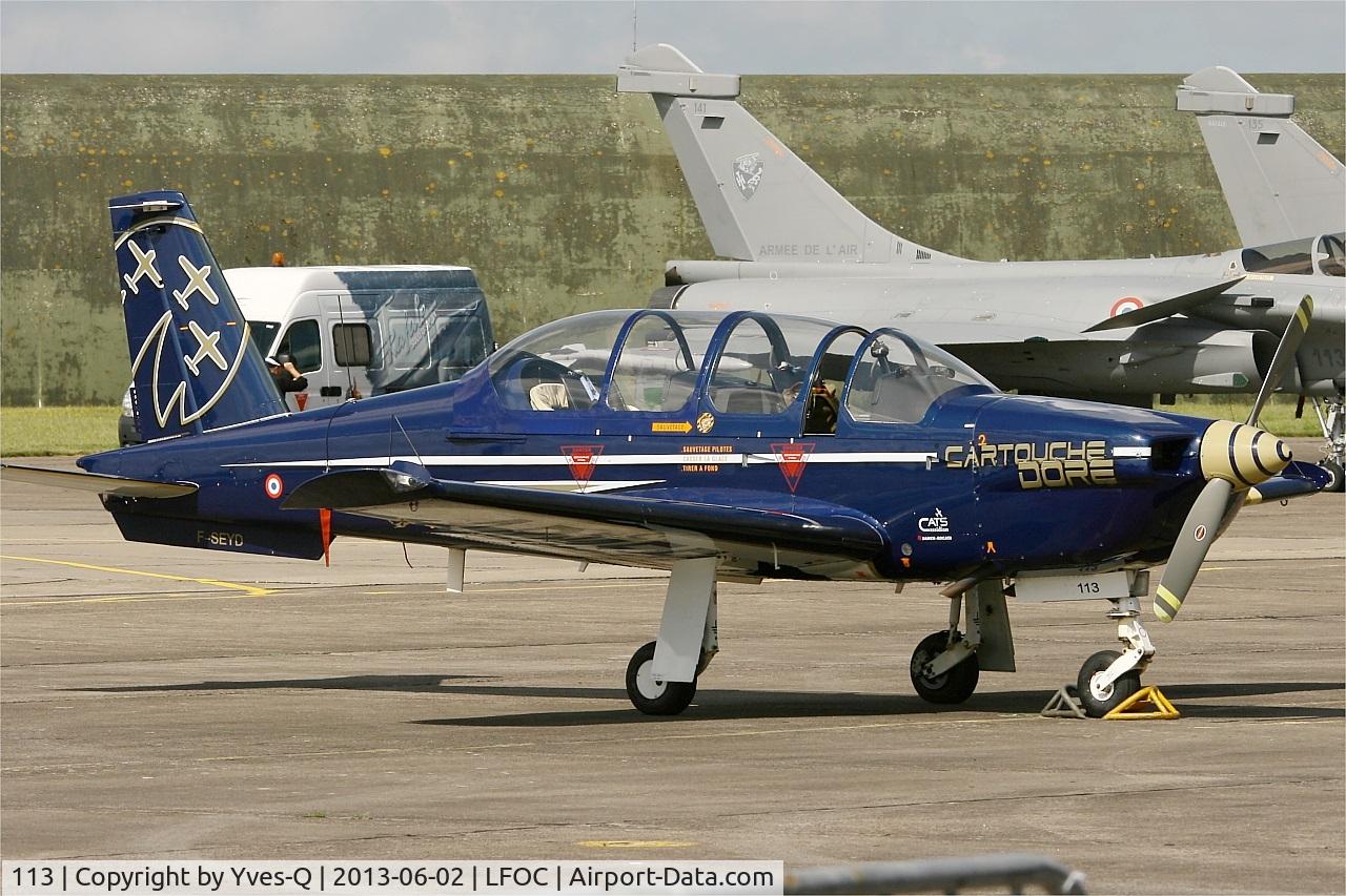 113, Socata TB-30 Epsilon C/N 113, Socata TB-30 Epsilon, Static display, Châteaudun Air Base 279 (LFOC) Open day 2013