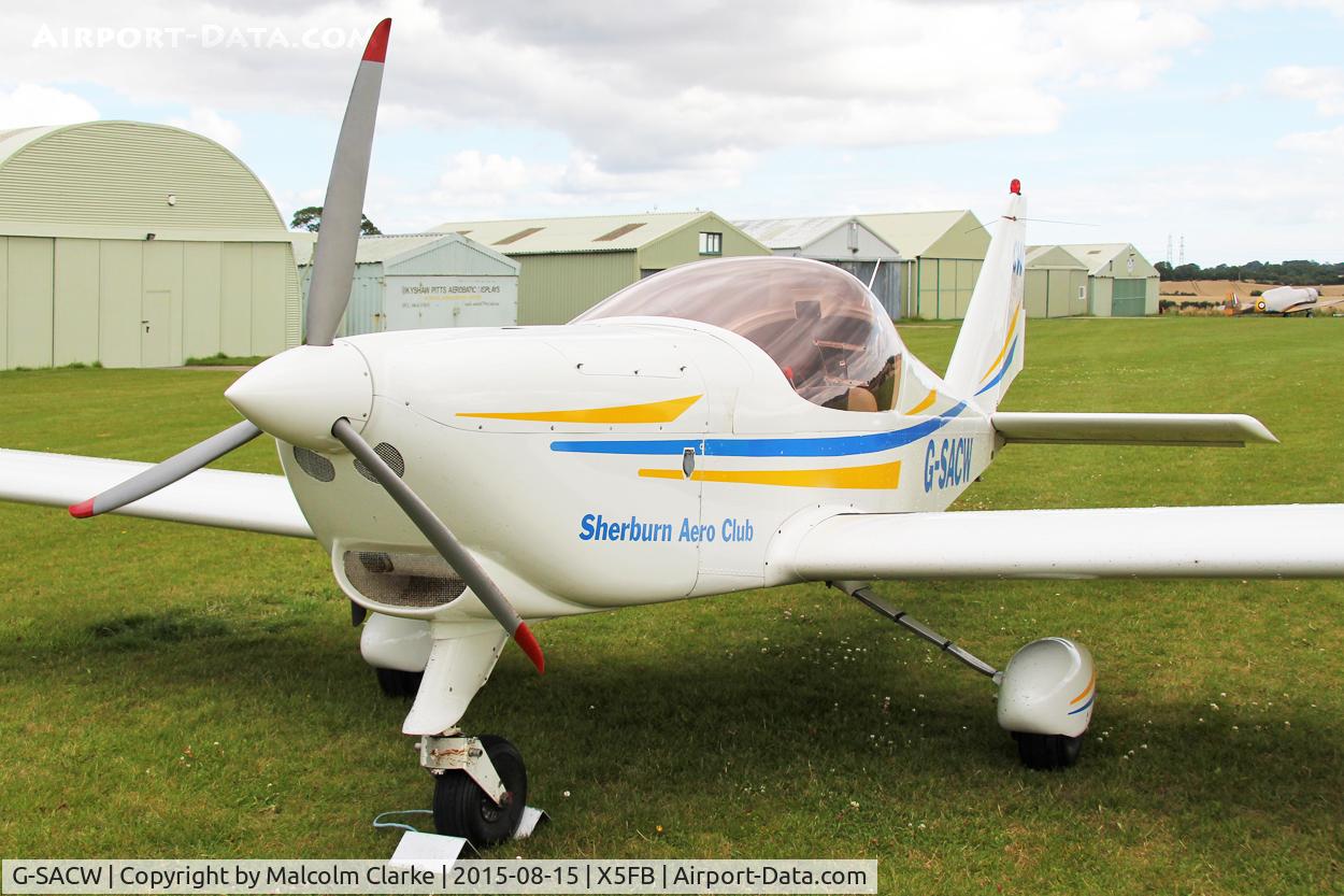G-SACW, 2011 Aero AT-3 R100 C/N AT3-058, Aero AT-3 R100 , Fishburn Airfield, August 15th 2015.