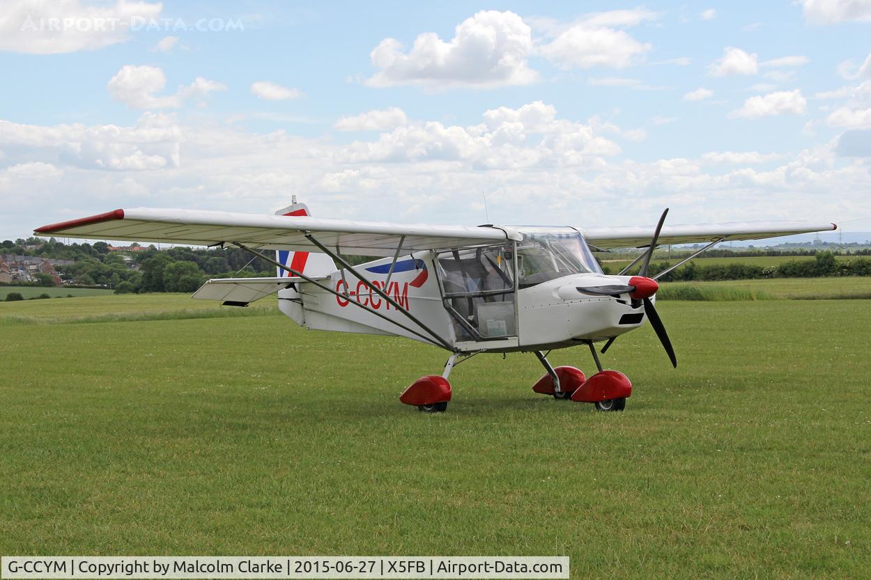 G-CCYM, 2004 Best Off Skyranger 912(2) C/N BMAA/HB/390, Best Off Skyranger 912(2), Fishburn Airfield, June 27th 2015.
