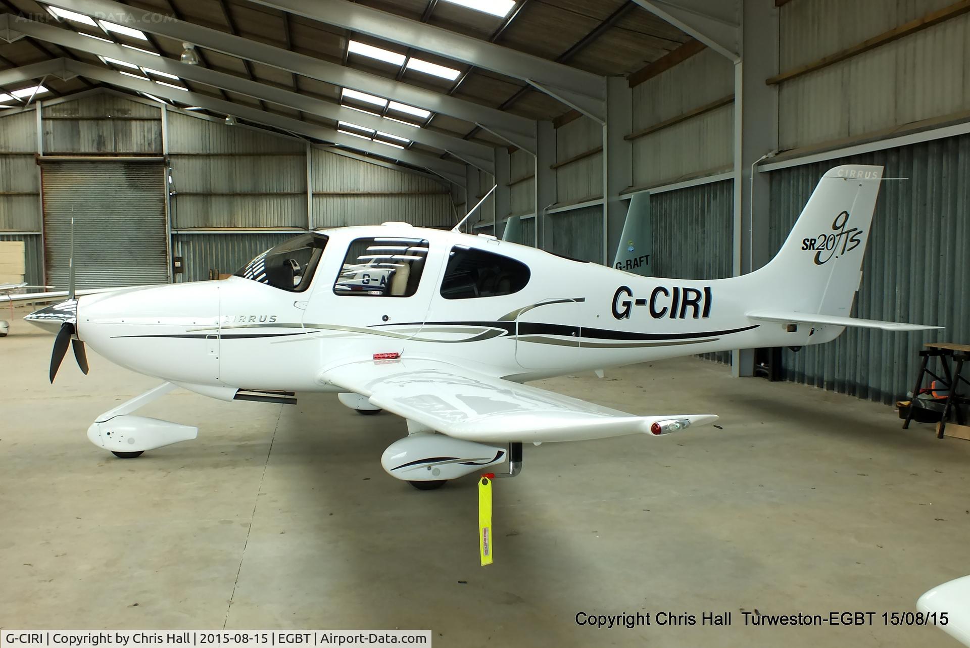 G-CIRI, 2007 Cirrus SR20 C/N 1791, at Turweston
