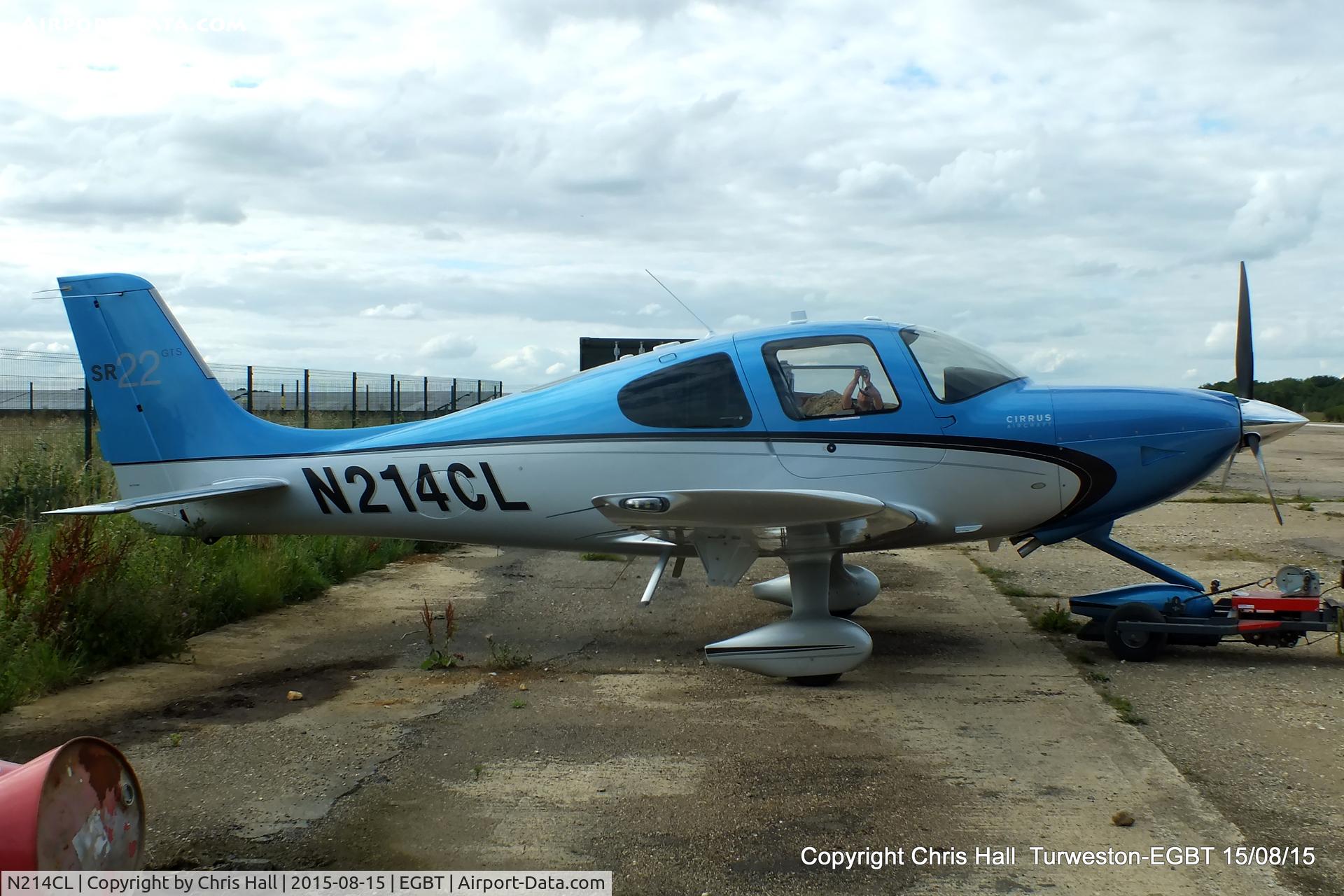 N214CL, 2012 Cirrus SR22 GTS C/N 3830, at Turweston