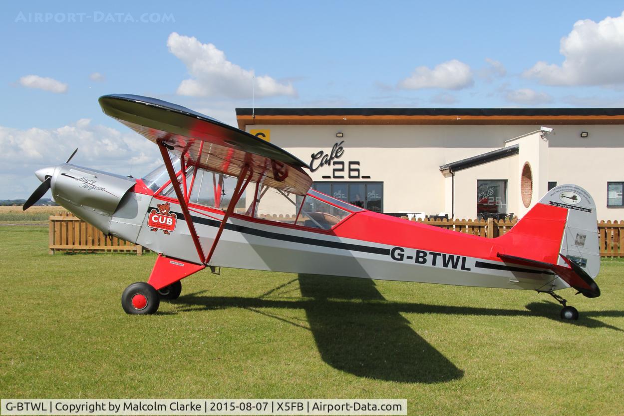 G-BTWL, 1992 Wag-Aero Sport Trainer C/N PFA 108-10893, Wag-Aero Sport Trainer, Fishburn Airfield, August 7th 2105.