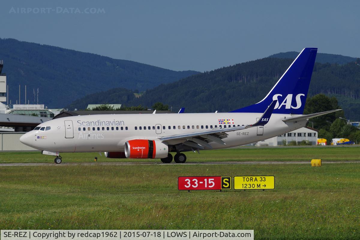 SE-REZ, 2003 Boeing 737-76N C/N 32738, arr. RWY 15