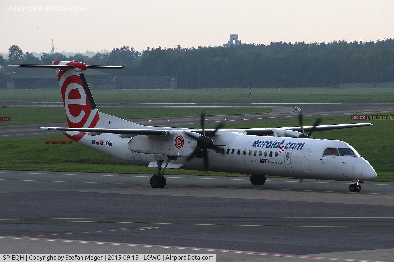 SP-EQH, 2012 De Havilland Canada DHC-8-402Q Dash 8 C/N 4424, LOT Dash 8-400 @ GRZ