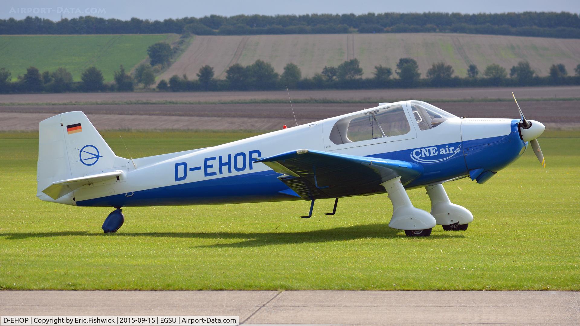 D-EHOP, Bolkow Bo-207 C/N 206, 2. D-EHOP visiting The Imperial War Museum, Duxford, Cambridgeshire.