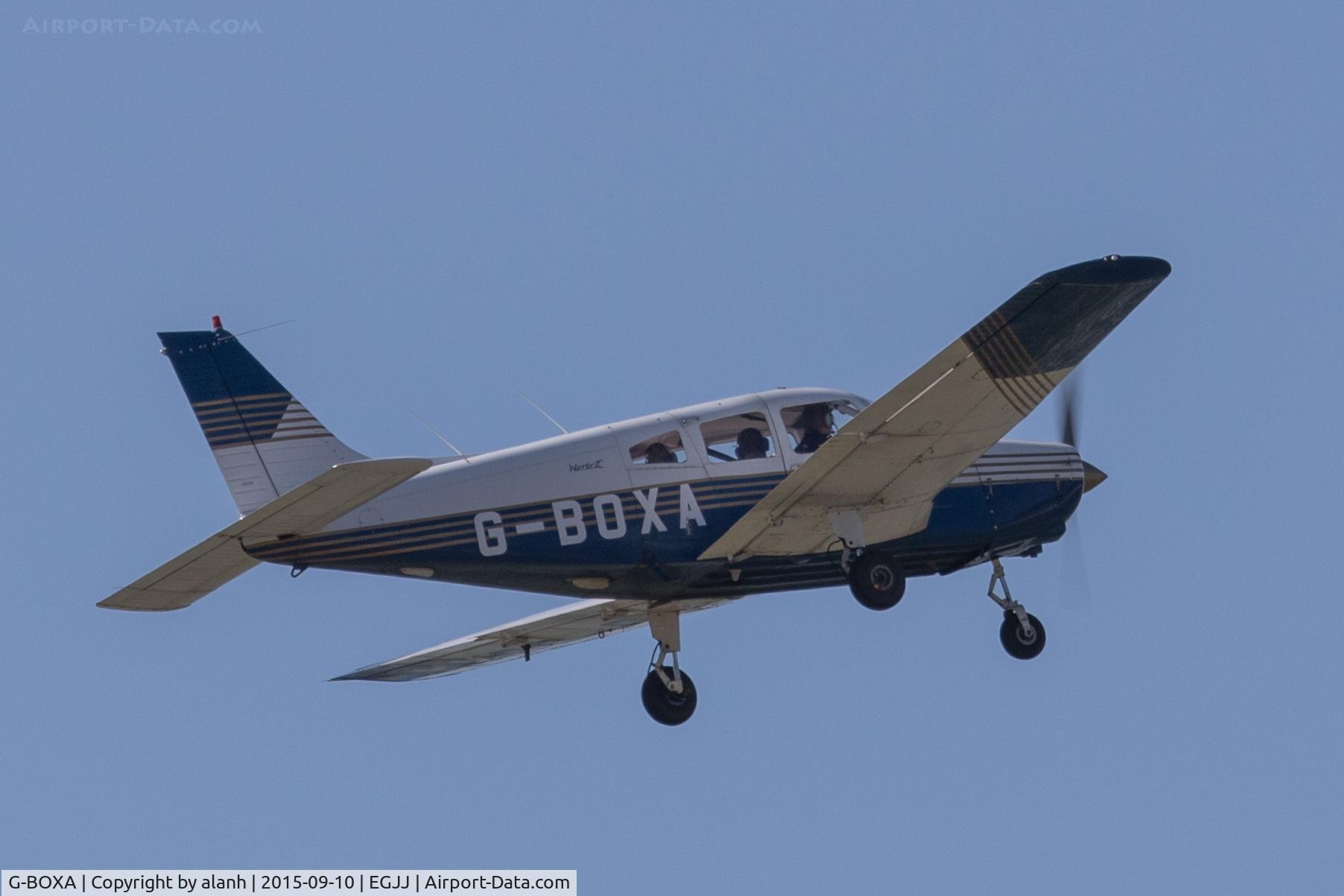 G-BOXA, 1988 Piper PA-28-161 Cherokee Warrior II C/N 28-16075, Participating in a 