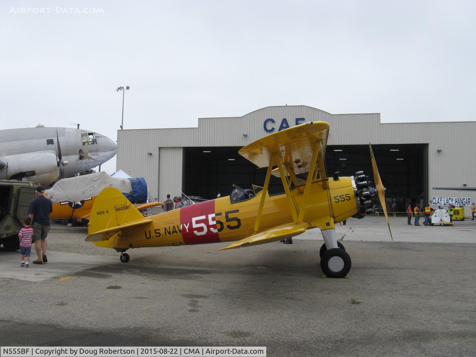 N555BF, 1941 Boeing A75N1(PT17) C/N 75-2305, 1941 Boeing Stearman A75N1 as Navy N2S4 (Not a PT-17), Continental W670 220 Hp radial