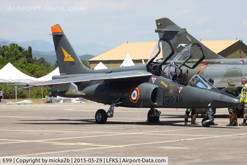 E99, Dassault-Dornier Alpha Jet E C/N E99, Parked