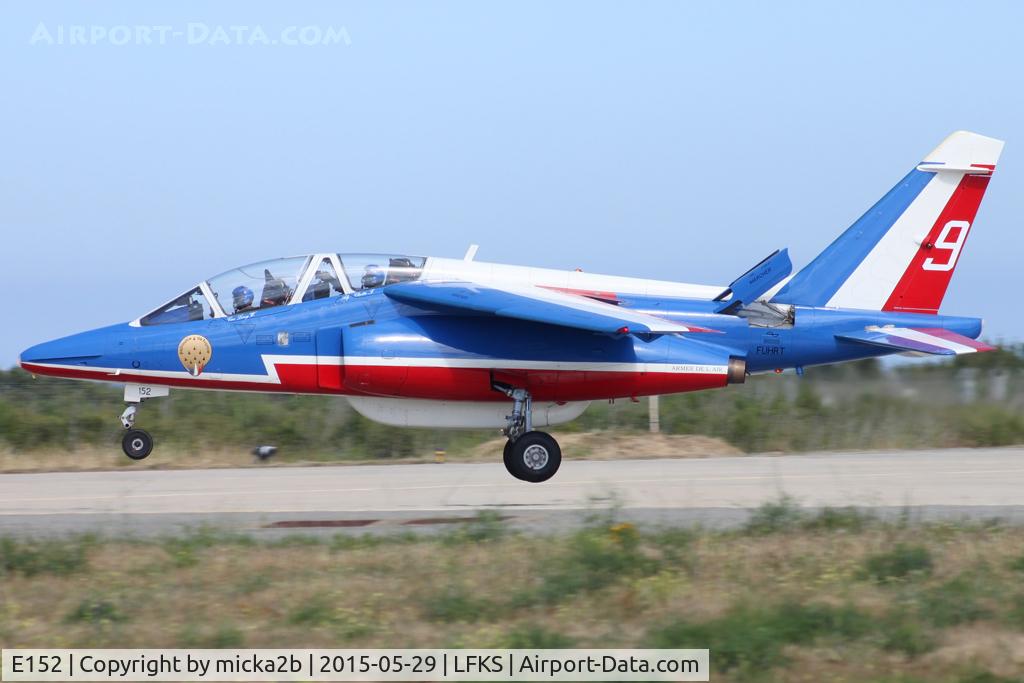 E152, Dassault-Dornier Alpha Jet E C/N E152, Landing