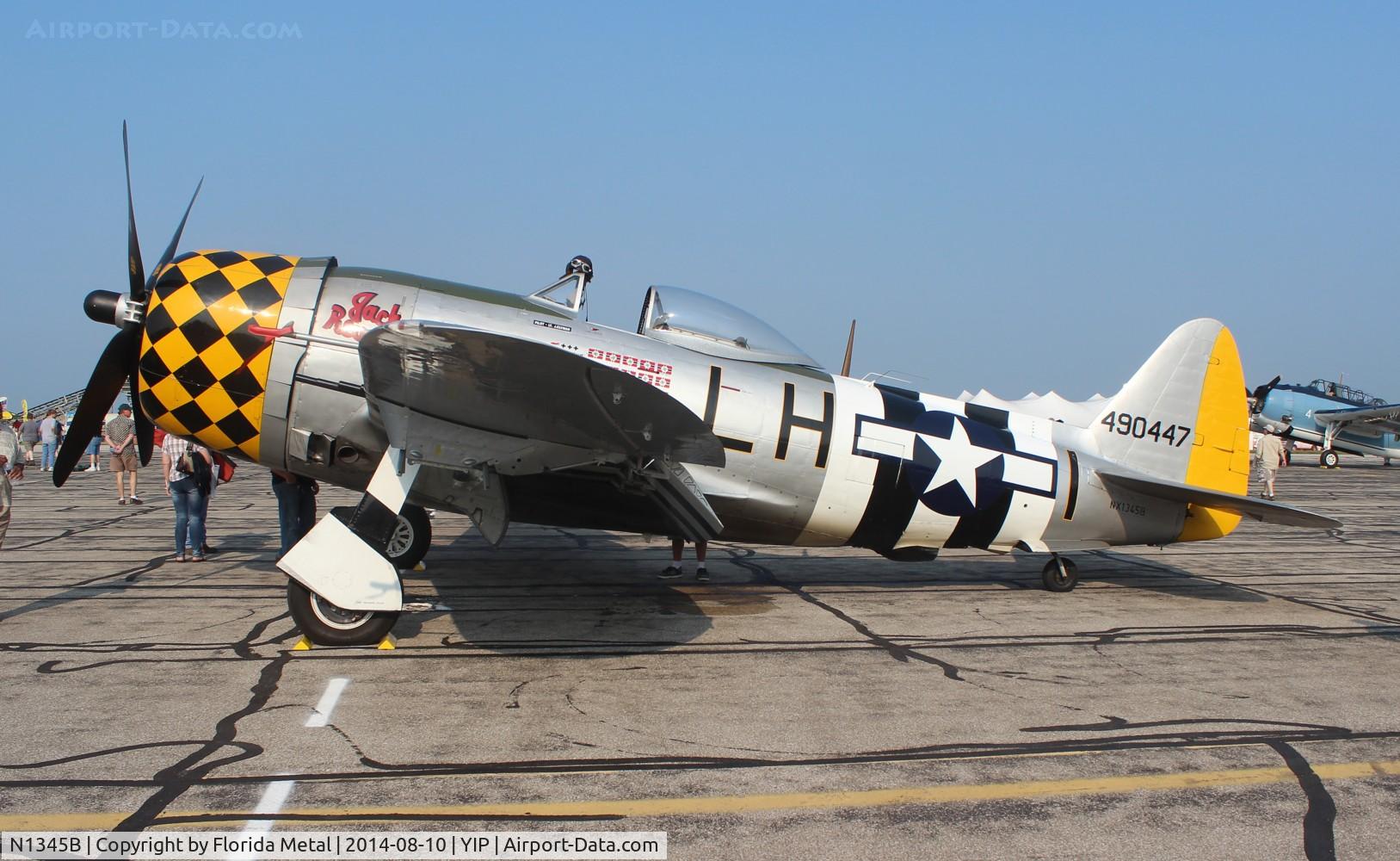 N1345B, 1945 Republic P-47D Thunderbolt C/N 399-55592, Jacky's Revenge P-47D