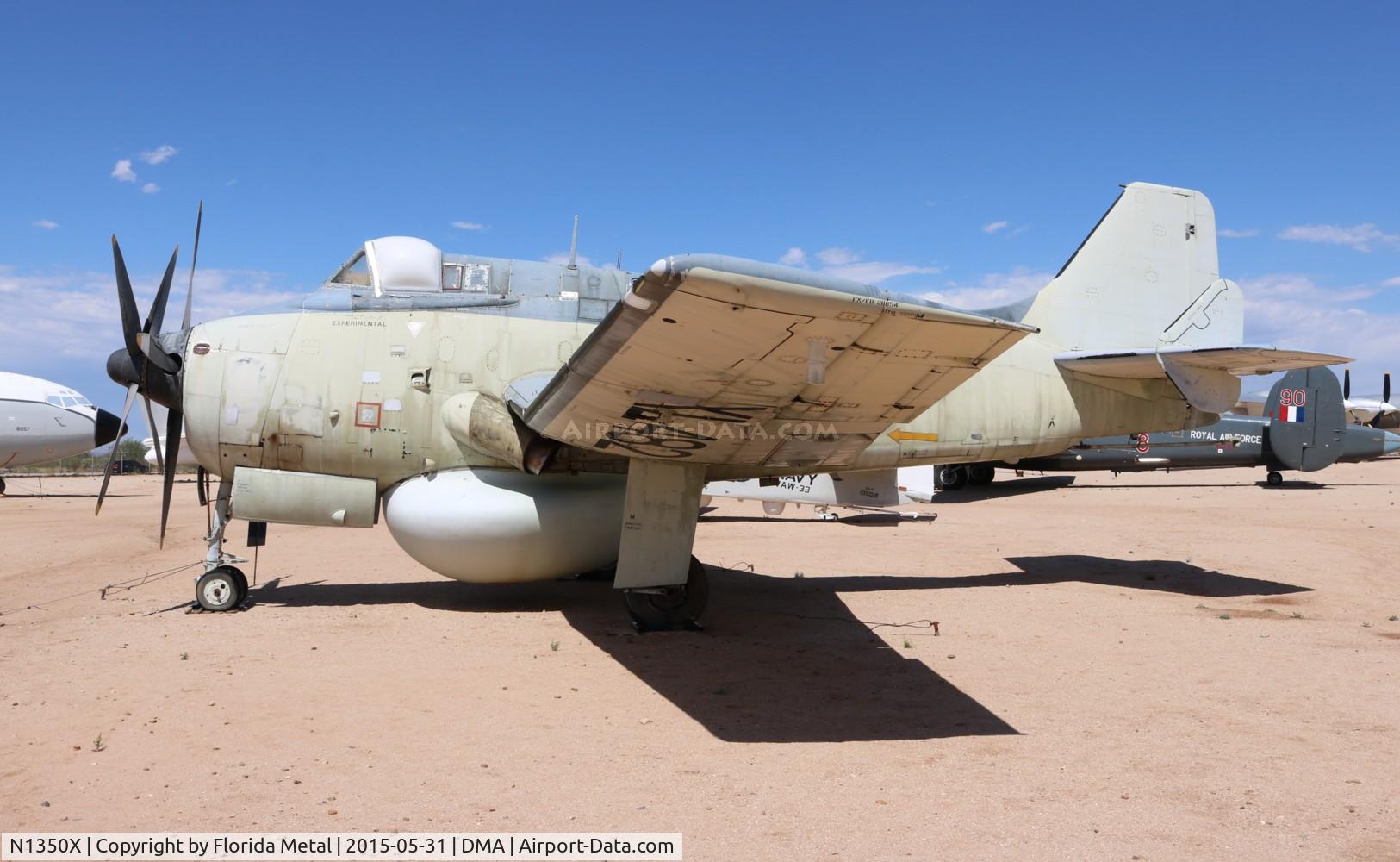 N1350X, 1960 Fairey Gannet AEW.3 C/N F9451, Fairey Gannet