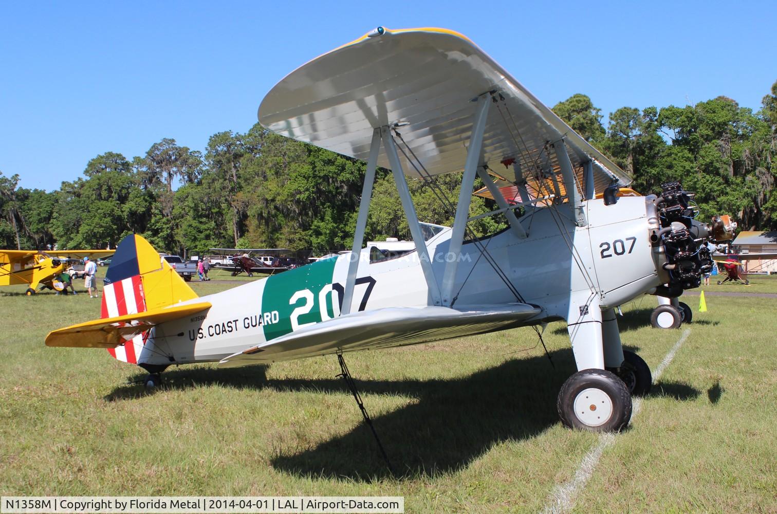 N1358M, 1941 Boeing B75N1 C/N 75-1229, Stearman