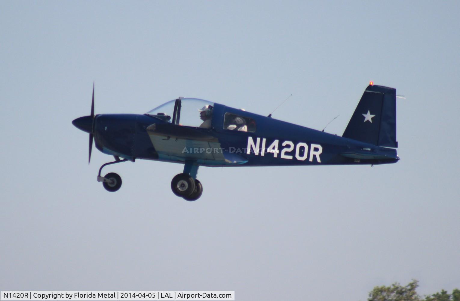 N1420R, 1975 Grumman American AA-1B Trainer C/N AA1B-0520, AA-1B