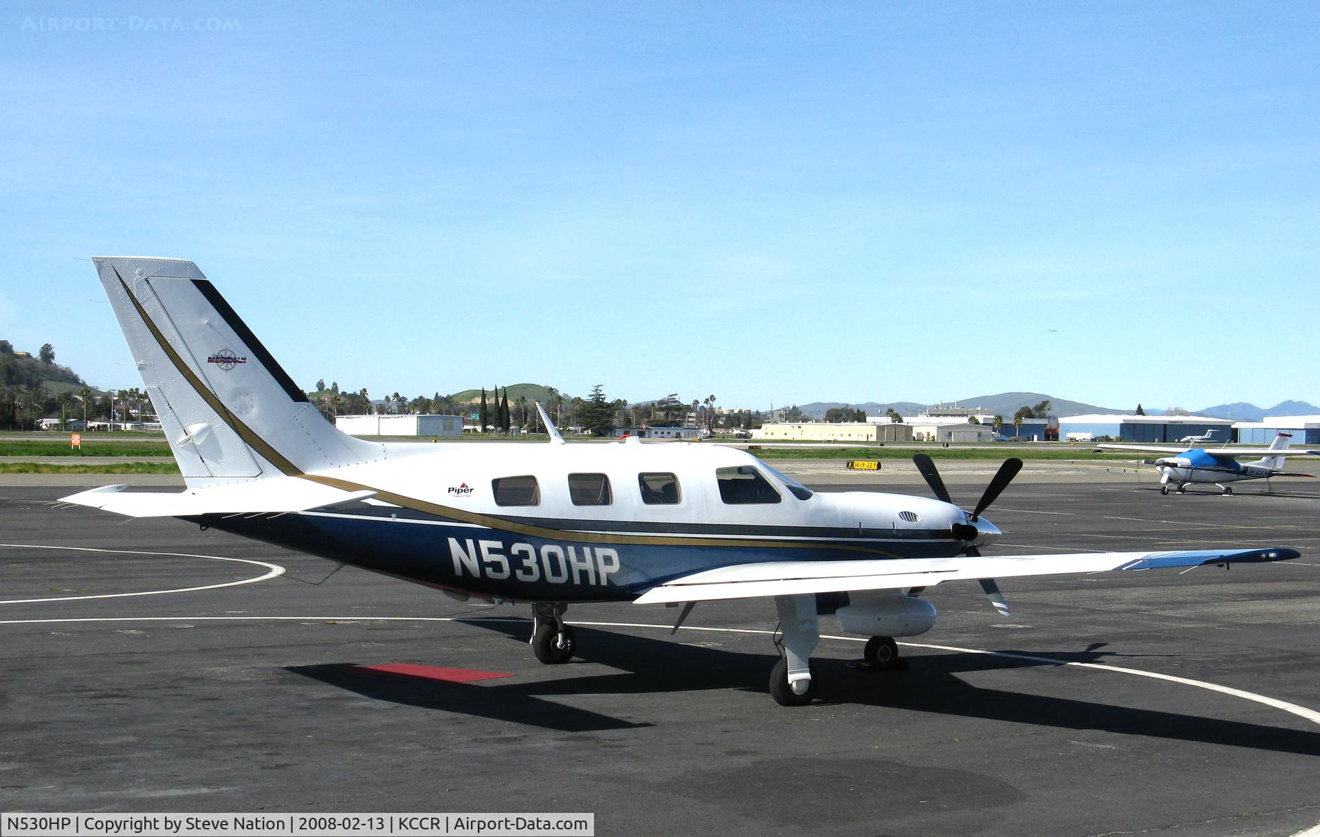 N530HP, 2001 Piper PA-46-500TP Malibu Meridian C/N 4697101, 2001 Piper PA-46-500TP visiting @ Buchanan Field, Concord, CA
