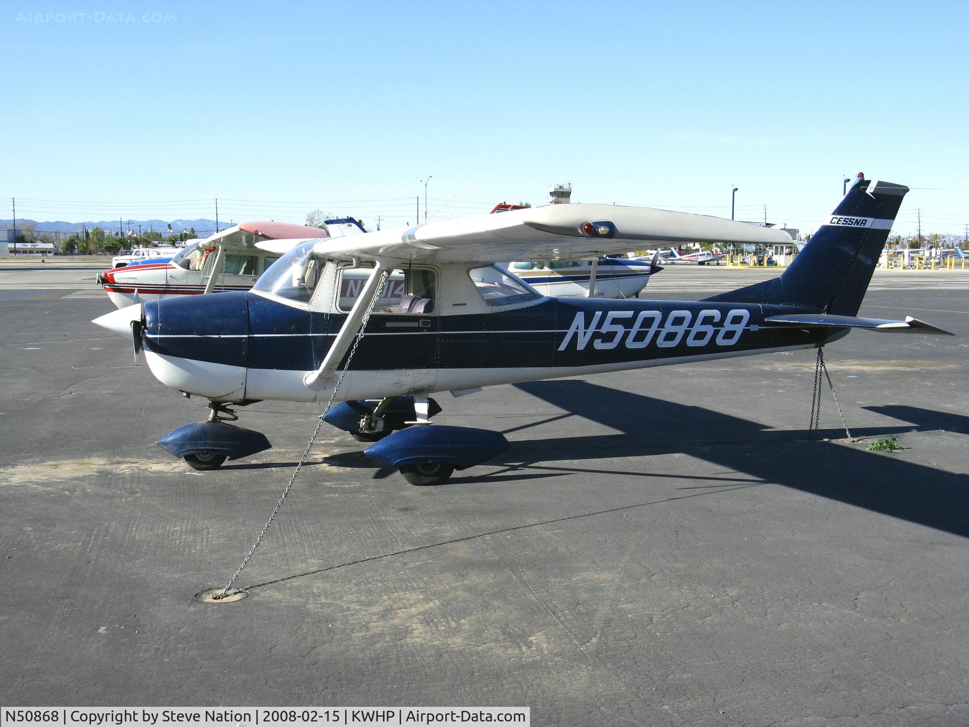 N50868, 1968 Cessna 150J C/N 15069608, Locally-Based 1968 Cessna 150J @ Whiteman Airport, Pacoima, CA