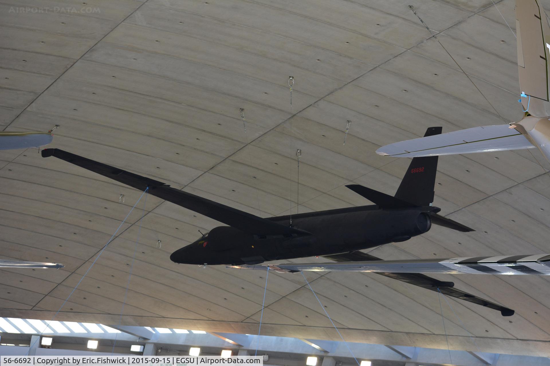 56-6692, Lockheed U-2CT C/N 359, 4. 'Dragon Lady' refreshed and restored to its place in the American Air Museum, Duxford, Cambridgeshire.