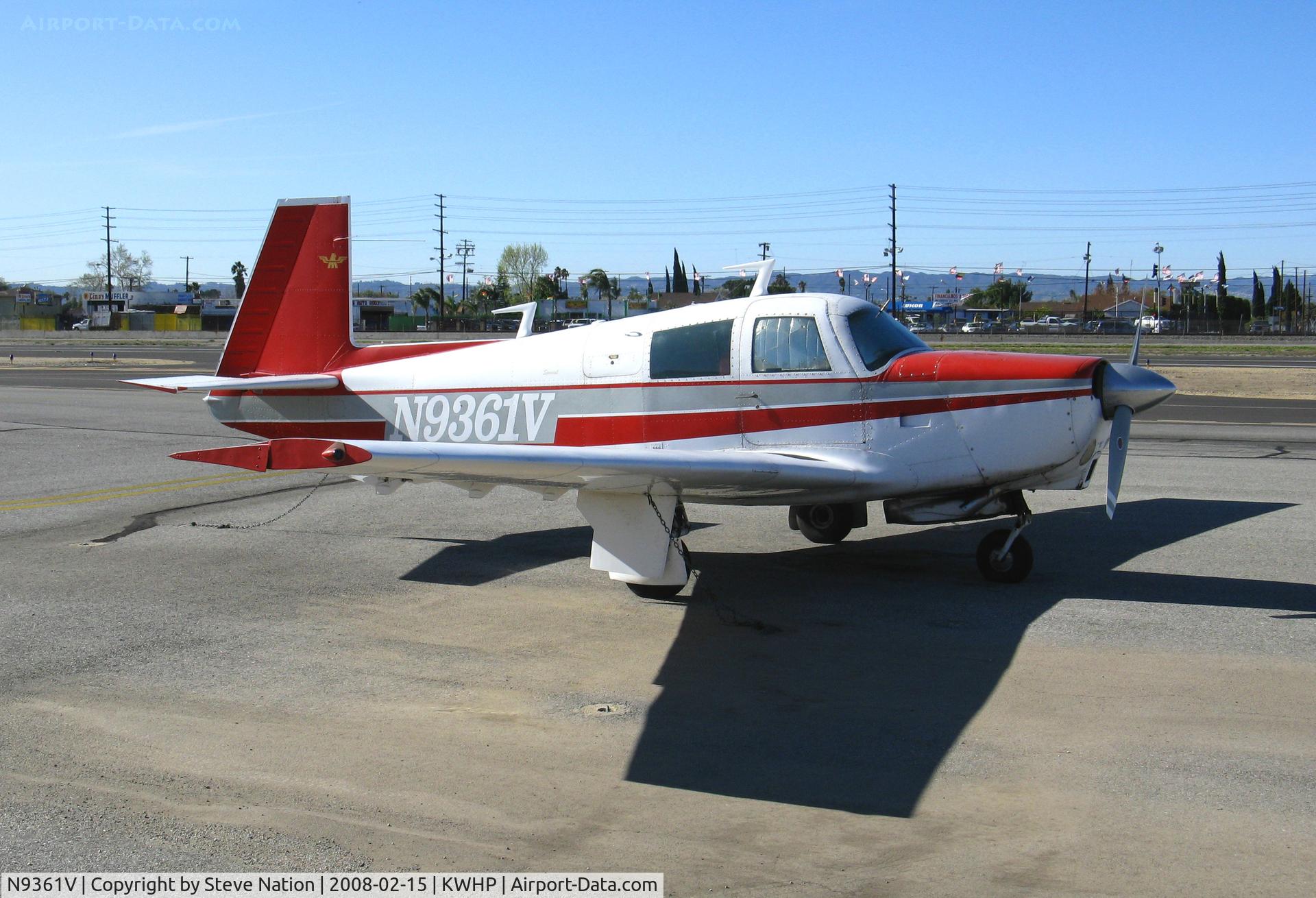 N9361V, 1969 Mooney M20C Ranger C/N 700015, Locally-Based 1969 Mooney M20C @ Whiteman Airport, Pacoima, CA