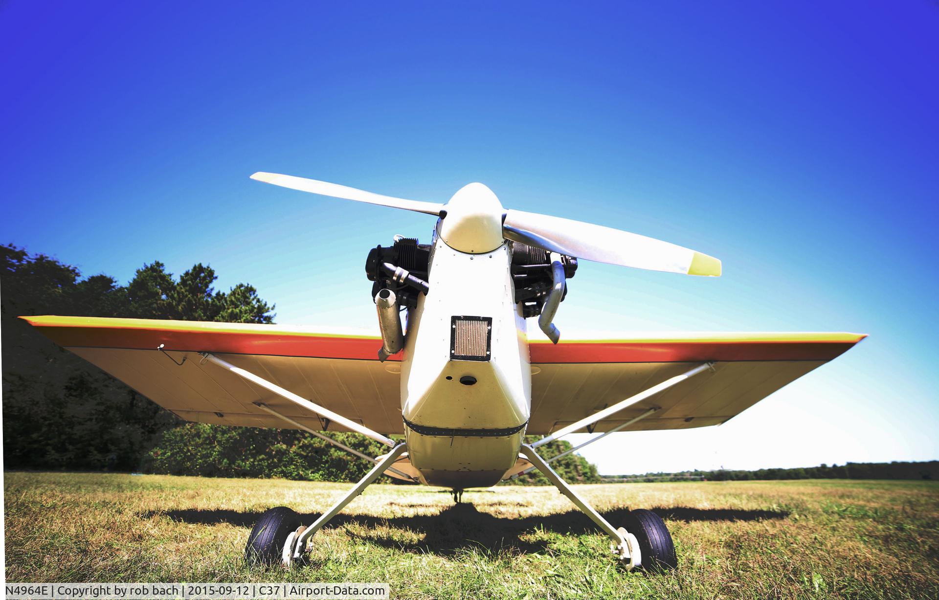N4964E, 1961 Bentzen Sport 1 C/N 1, 14mm lens