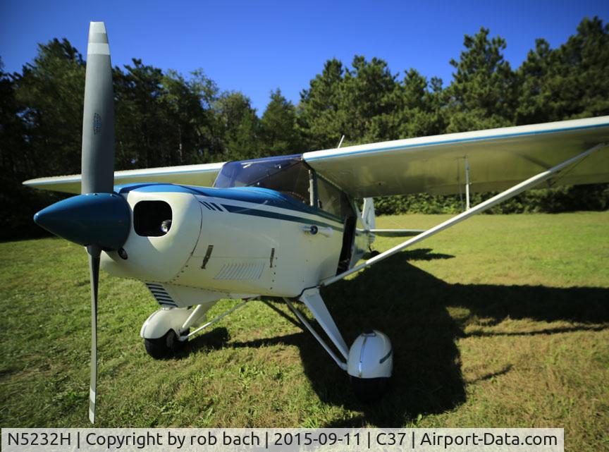 N5232H, Piper PA-16-160 Replica Clipper C/N 16-36, Camper