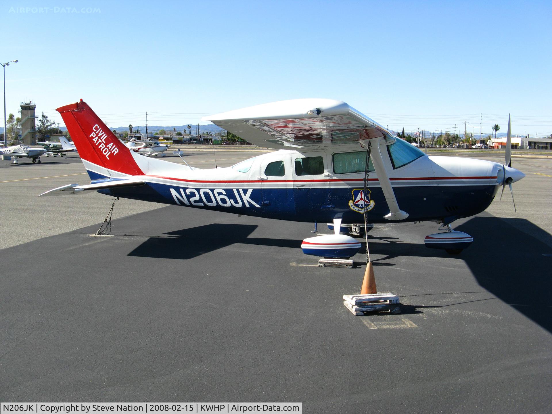 N206JK, 1981 Cessna U206G Stationair C/N U20606367, Civil Air Patrol 1981 Cessna U206G @ Whiteman Airport, Pacoima, CA