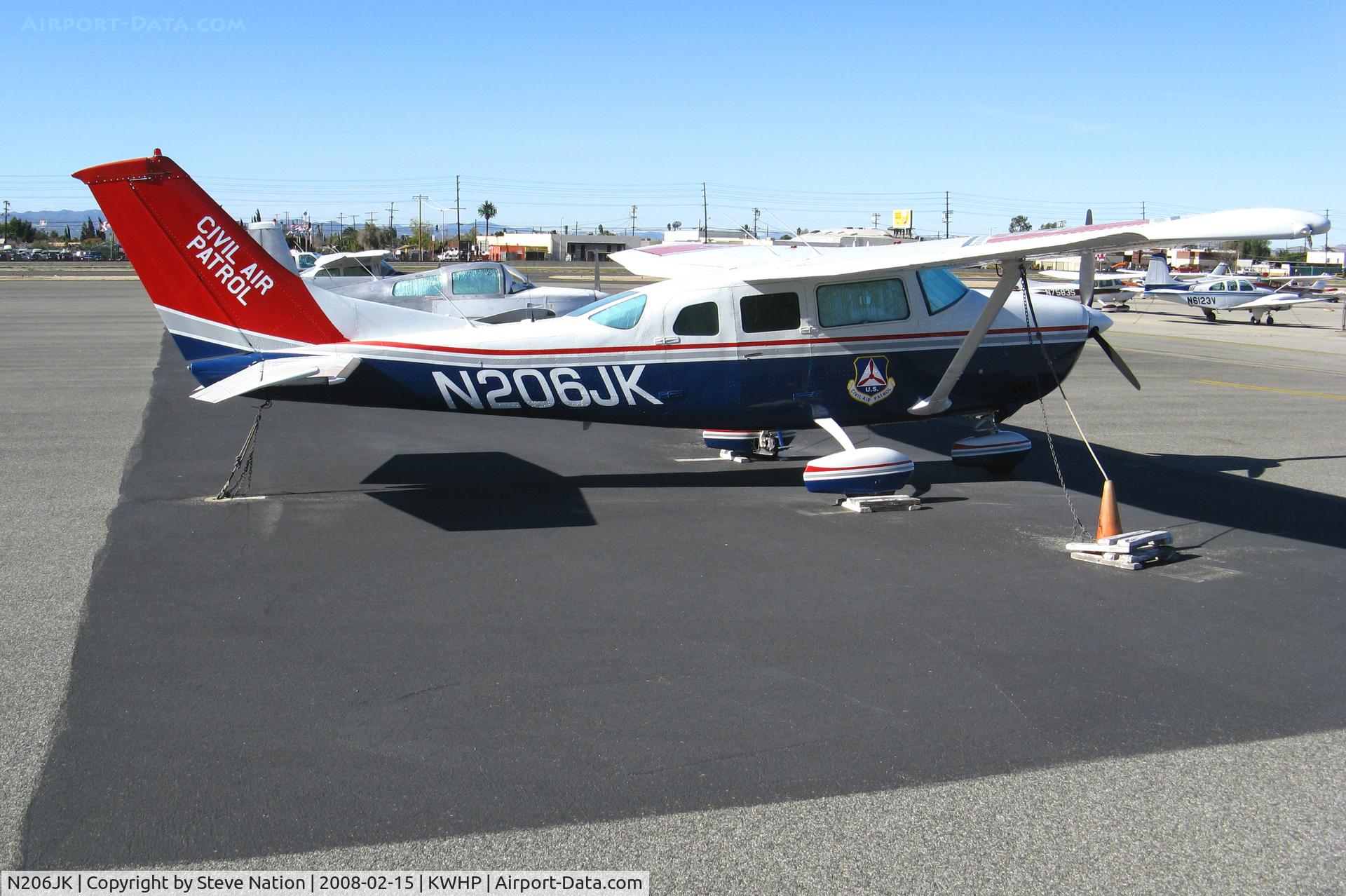 N206JK, 1981 Cessna U206G Stationair C/N U20606367, Civil Air Patrol 1981 Cessna U206G @ Whiteman Airport, Pacoima, CA
