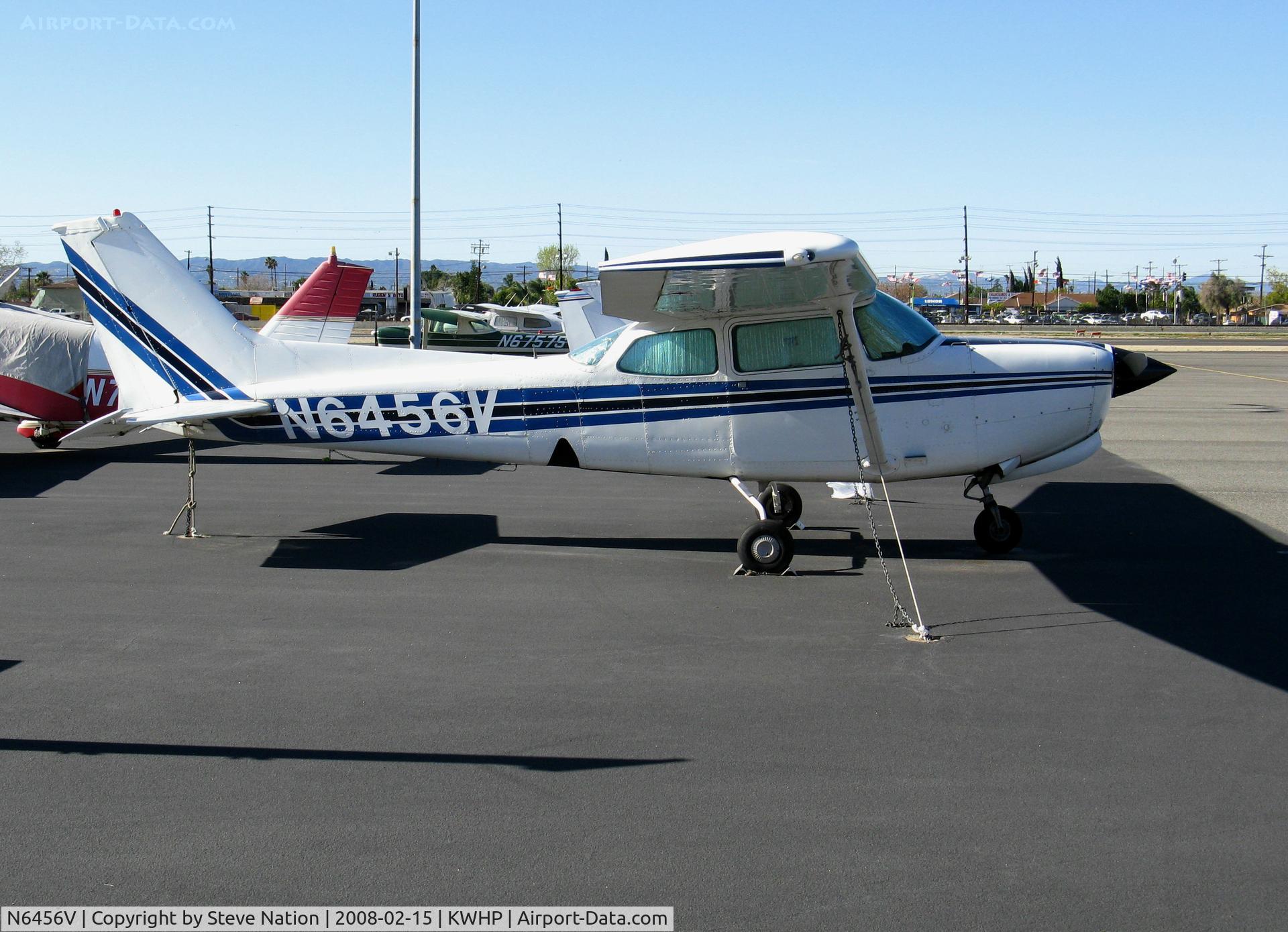 N6456V, Cessna 172RG Cutlass RG C/N 172RG0712, Locally-Based Cessna 172RG @ Whiteman Airport, Pacoima, CA