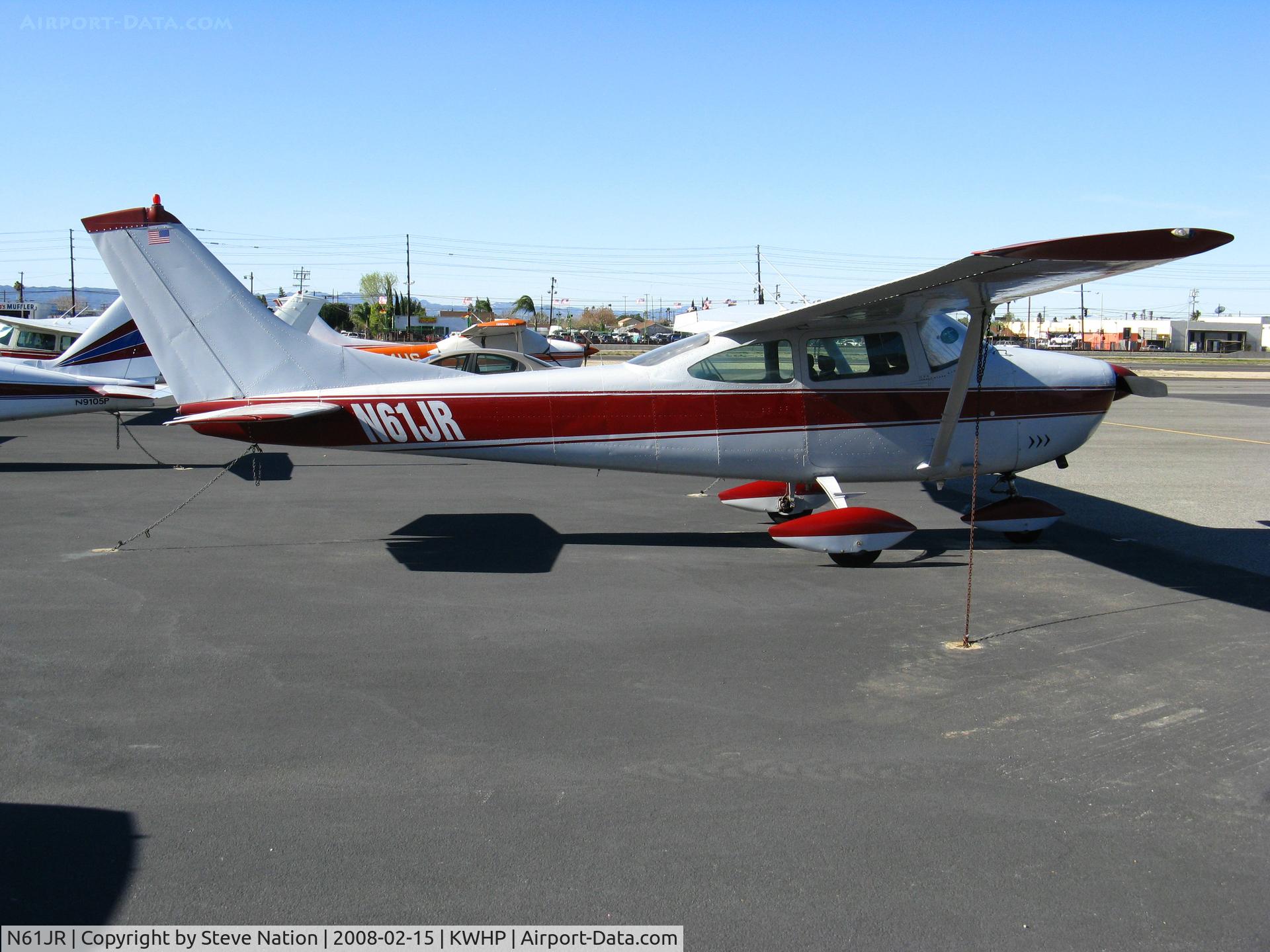 N61JR, 1964 Cessna 182G Skylane C/N 18255400, Locally-Based 1964 Cessna 182G @ Whiteman Airport, Pacoima, CA