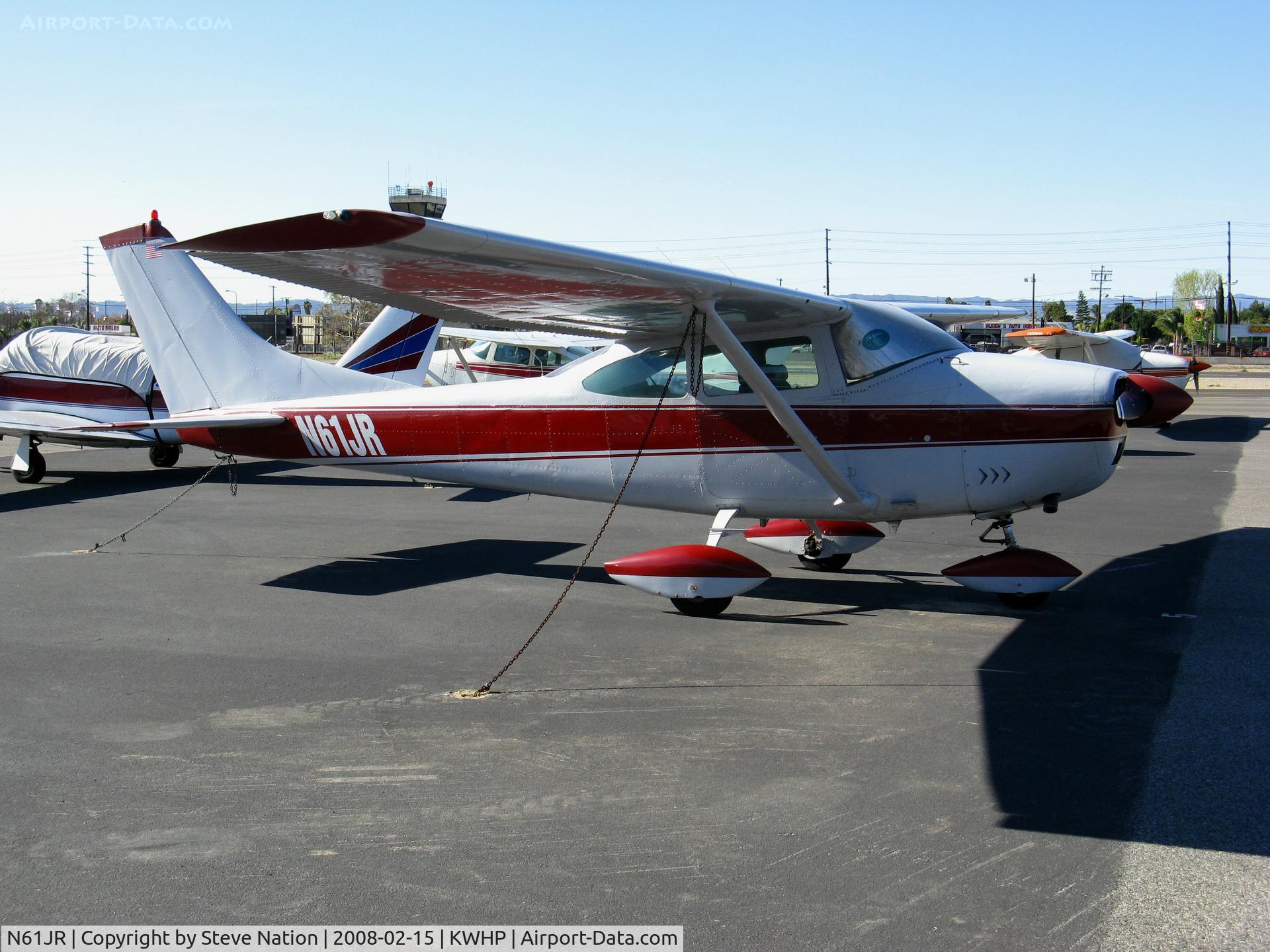 N61JR, 1964 Cessna 182G Skylane C/N 18255400, Locally-Based 1964 Cessna 182G @ Whiteman Airport, Pacoima, CA