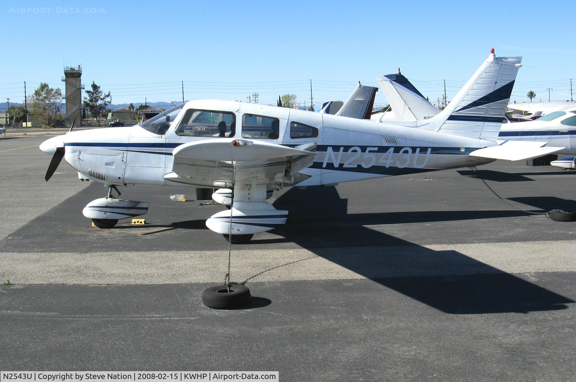 N2543U, 1979 Piper PA-28-181 C/N 28-8090055, 1979 Piper PA-28-181 visiting @ Whiteman Airport, Pacoima, CA