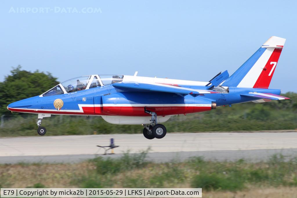 E79, Dassault-Dornier Alpha Jet E C/N E79, Landing