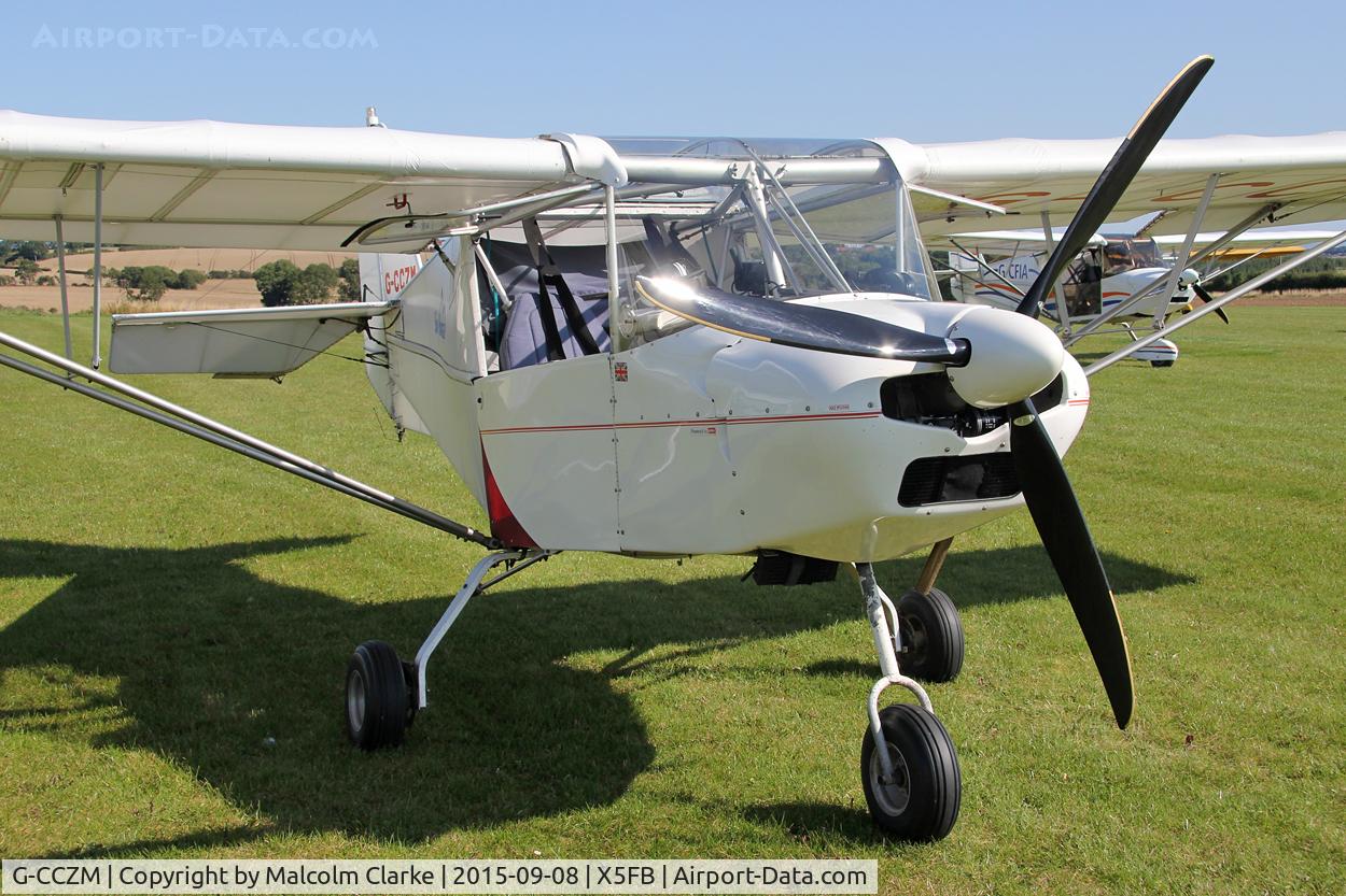 G-CCZM, 2004 Skyranger 912S(1) C/N BMAA/HB/372, Skyranger 912S(1) at Fishburn Airfield, September 6th 2015.
