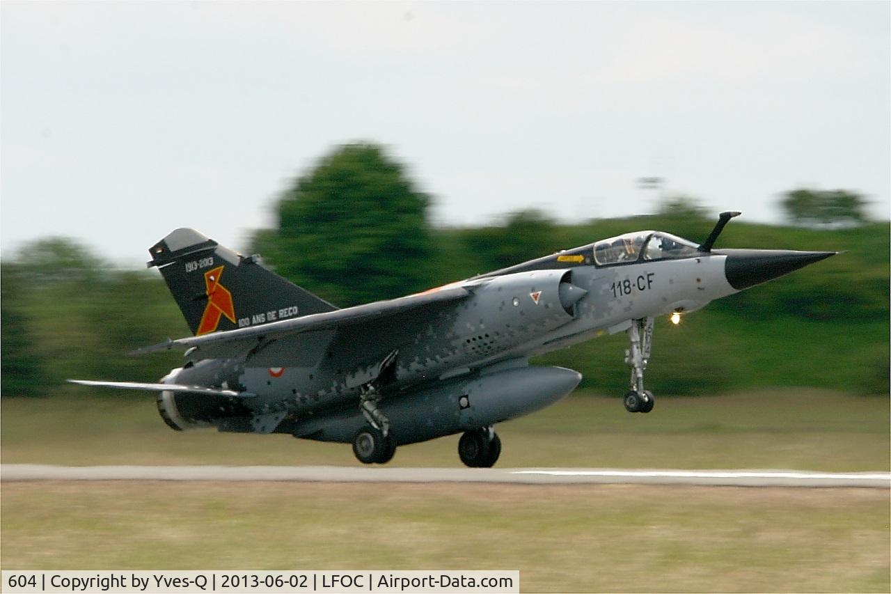 604, Dassault Mirage F.1CR C/N 604, Dassault Mirage F1CR, Landing rwy 28, Châteaudun Air Base 279 (LFOC) Open day 2013