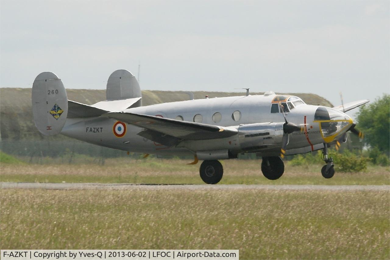 F-AZKT, 1954 Dassault MD-311 Flamant C/N 260, Dassault MD-311 Flamant, Landing rwy 28, Châteaudun Air Base 279 (LFOC) open day 2013