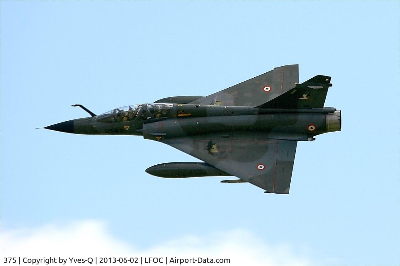 375, Dassault Mirage 2000N C/N 375, Dassault Mirage 2000N (125-CL), Ramex Delta Tactical display, Châteaudun Air Base 279 (LFOC) Open day 2013