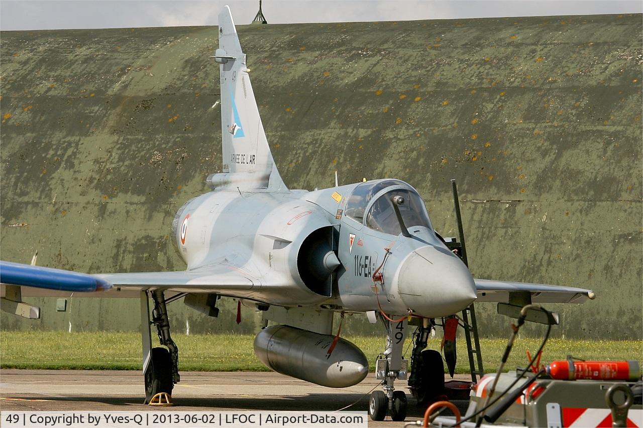 49, Dassault Mirage 2000-5F C/N 225, Dassault Mirage 2000-5F, Static display, Châteaudun Air Base 279 (LFOC) Open day 2013