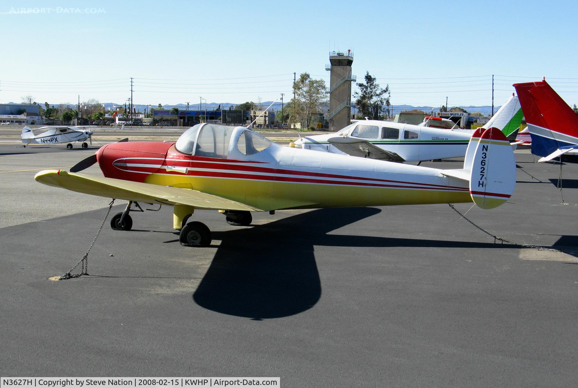 N3627H, 1946 Erco 415C Ercoupe C/N 4252, Locally-Based 1946 Ercoupe 415C @ Whiteman Airport, Pacoima, CA