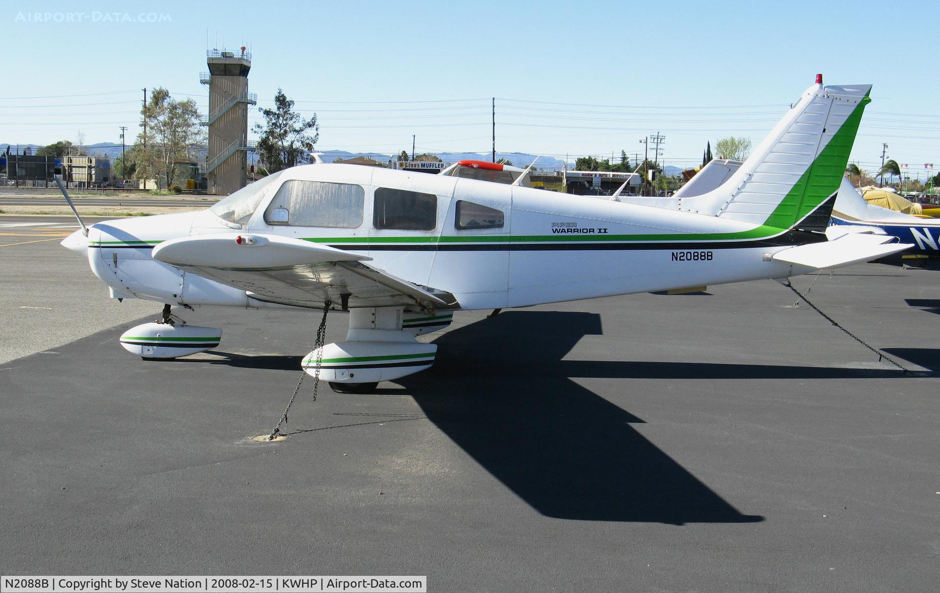 N2088B, 1978 Piper PA-28-161 C/N 28-7916108, Locally-Based 1978 PA-28-161 @ Whiteman Airport, Pacoima, CA