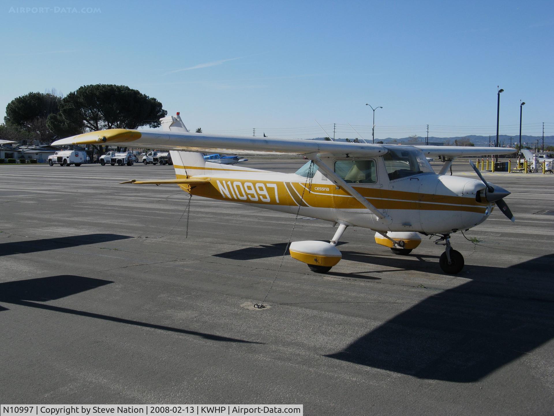 N10997, 1973 Cessna 150L C/N 15075190, Locally-Based 1973 Cessna 150L @ Whiteman Airport, Pacoima, CA