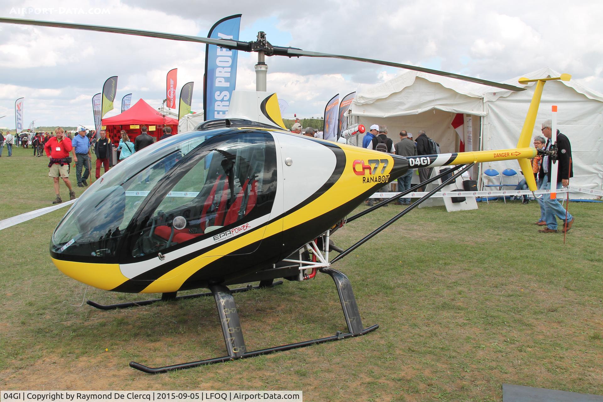 04GI, Heli-Sport CH77 Ranabot C/N Not found 04GI, ULM salon Blois.