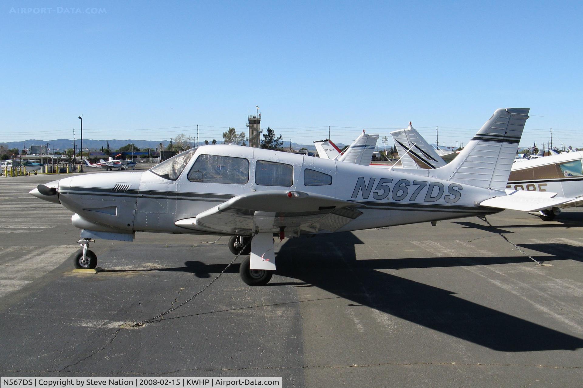 N567DS, 1977 Piper PA-28R-201T Cherokee Arrow III C/N 28R-7703414, Locally-Based 1977 Piper PA-28R-201T @ Whiteman Airport, Pacoima, CA