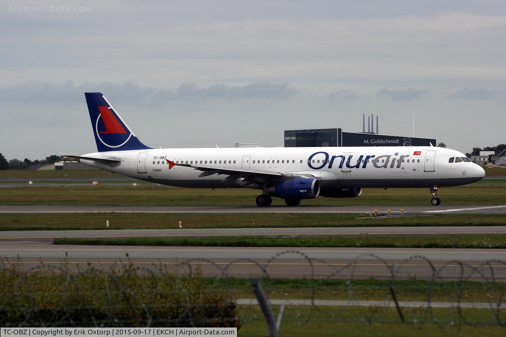 TC-OBZ, 1998 Airbus A321-231 C/N 0811, TC-OBZ taking off rw 22R