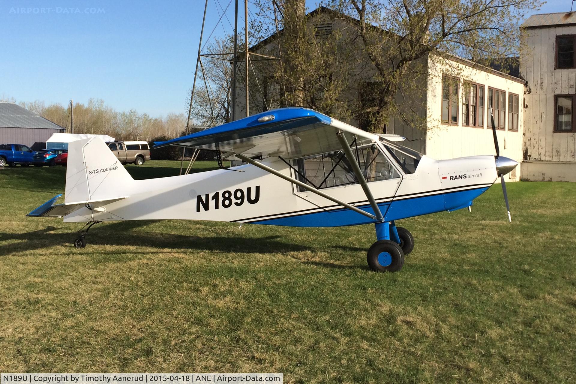 N189U, Rans S-7S Courier C/N 0406432, Rans S-7S Courier, c/n: 0406432, EAA Chapter 237 breakfast visitor