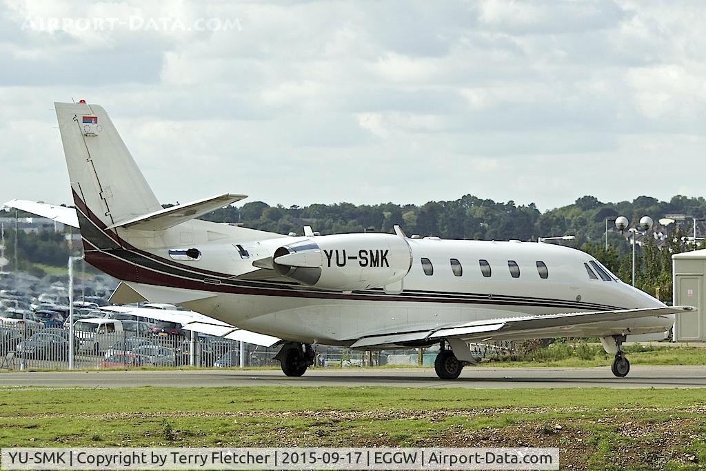 YU-SMK, 2006 Cessna 560XL Citation XLS C/N 560-5641, 2006 Cessna 560XL Citation XLS, c/n: 560-5641 at Luton