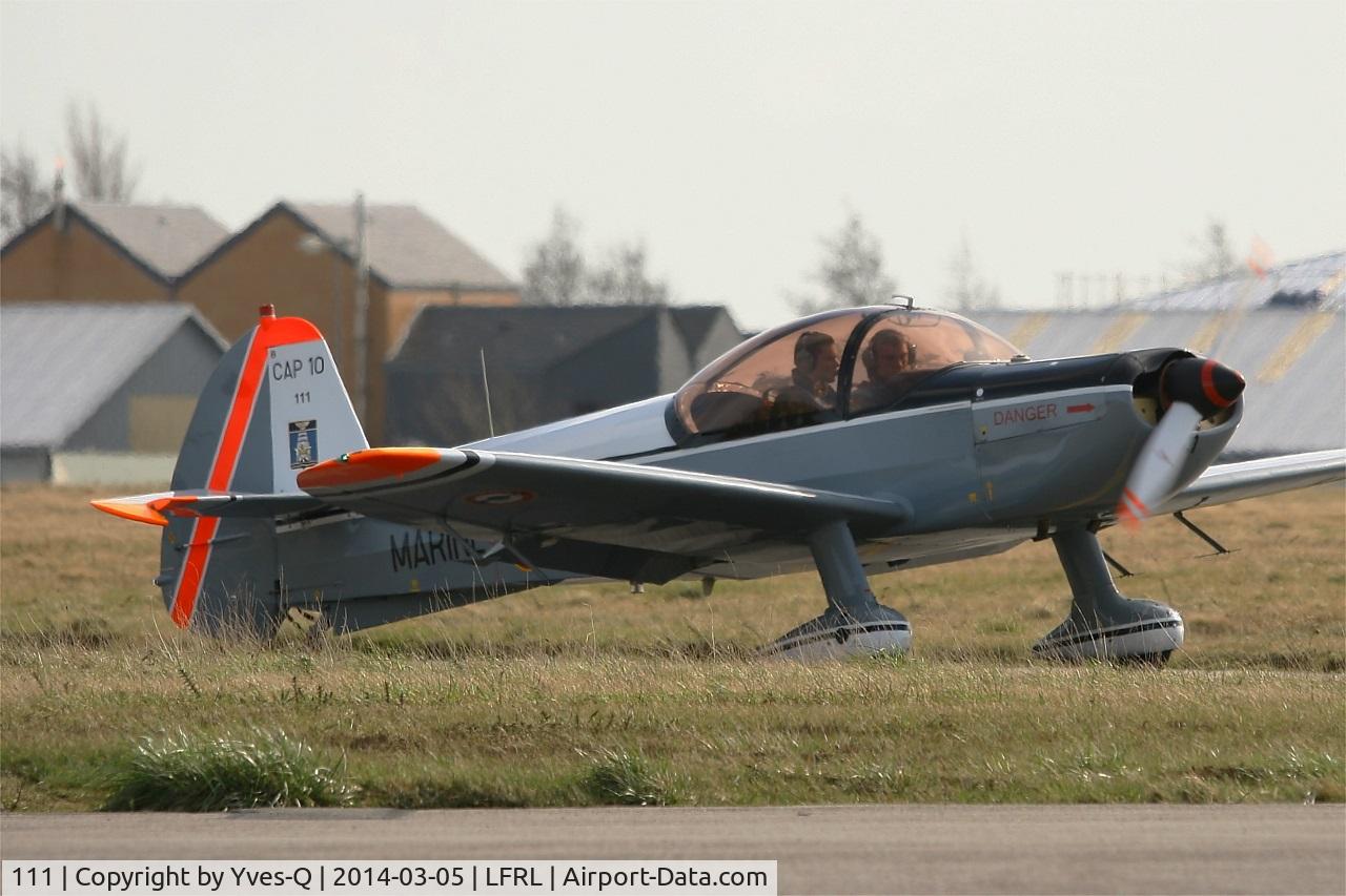 111, Mudry CAP-10B C/N 111, Mudry CAP-10B, Holding point rwy 23, Lanvéoc-Poulmic Naval Air Base (LFRL)